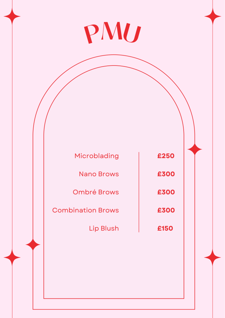 PMU treatments price list